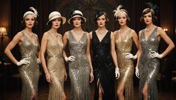 La magie des robes des années folles : élégance et audace