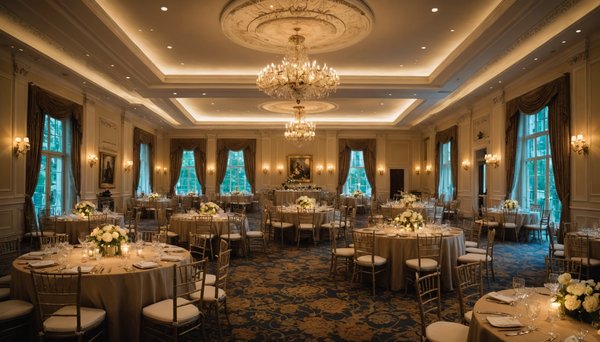 10 conseils pour trouver la salle de réception parfaite